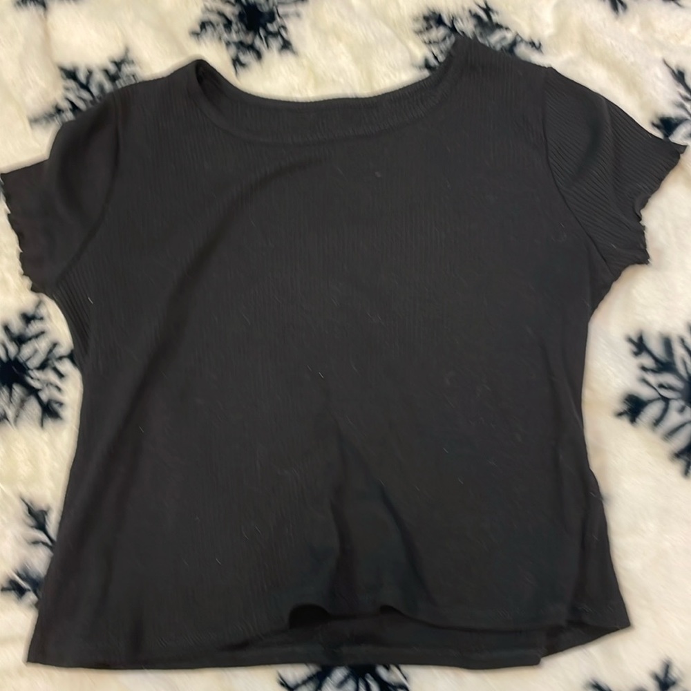 Plain Black Tee